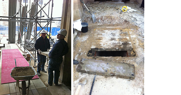 Jewel House, Tower of London, work done by London Stone Conservators