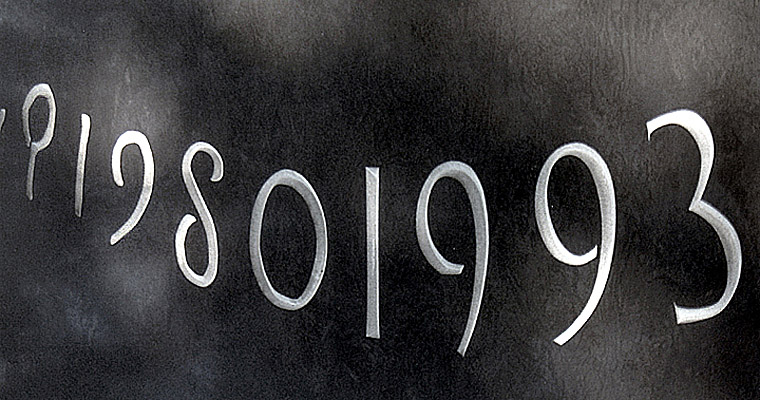 lettering work by LSC