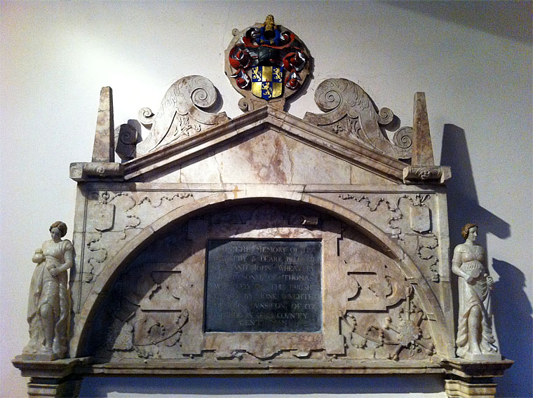 nicholas pevensey church memorial stone wrok