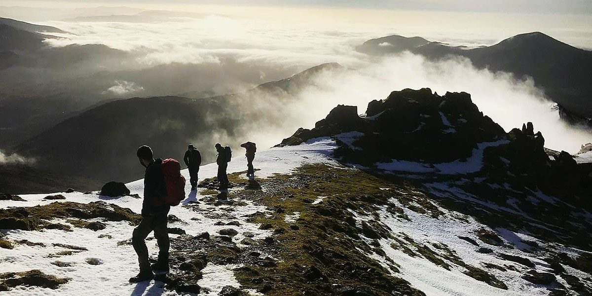 mountain leder course with mountainwise